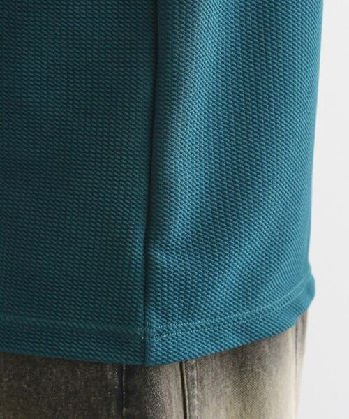 tk.TAKEO KIKUCHI / ティーケー タケオキクチ カットソー | フェイクレイヤードVネックカットソー | 詳細18