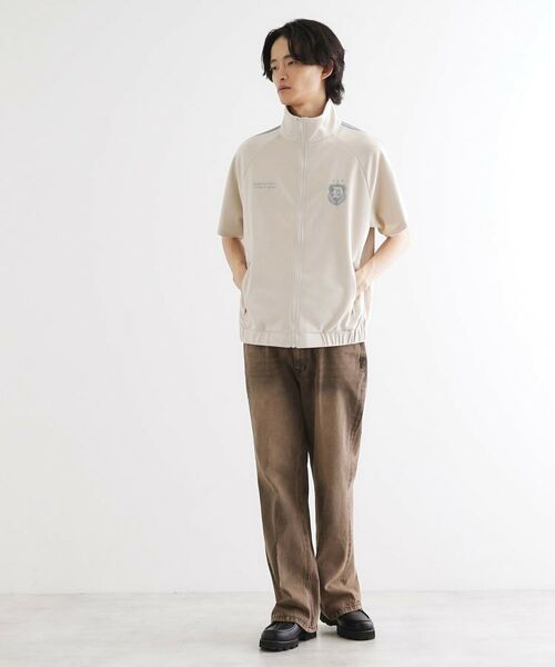 tk.TAKEO KIKUCHI / ティーケー タケオキクチ レザーブルゾン・ジャケット | スエードライクトラックジャケット | 詳細10