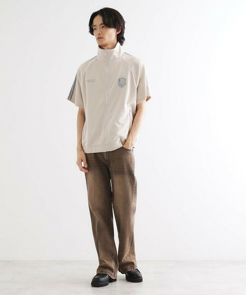 tk.TAKEO KIKUCHI / ティーケー タケオキクチ レザーブルゾン・ジャケット | スエードライクトラックジャケット | 詳細11