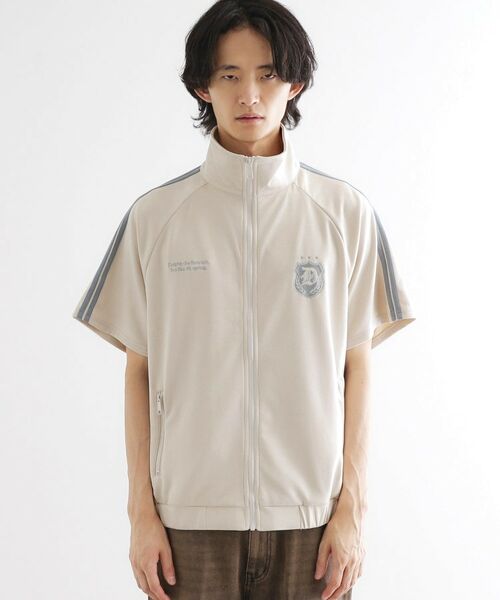 tk.TAKEO KIKUCHI / ティーケー タケオキクチ レザーブルゾン・ジャケット | スエードライクトラックジャケット | 詳細13