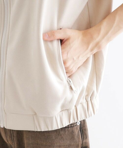 tk.TAKEO KIKUCHI / ティーケー タケオキクチ レザーブルゾン・ジャケット | スエードライクトラックジャケット | 詳細18