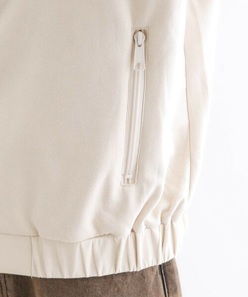 tk.TAKEO KIKUCHI / ティーケー タケオキクチ レザーブルゾン・ジャケット | スエードライクトラックジャケット | 詳細19