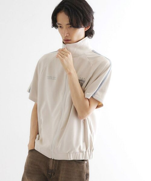 tk.TAKEO KIKUCHI / ティーケー タケオキクチ レザーブルゾン・ジャケット | スエードライクトラックジャケット | 詳細9