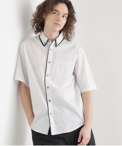 tk.TAKEO KIKUCHI / ティーケー タケオキクチ シャツ・ブラウス | 2枚衿ドット柄シャツ