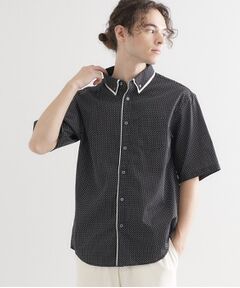 tk.TAKEO KIKUCHI / ティーケー タケオキクチ シャツ・ブラウス | 2枚衿ドット柄シャツ