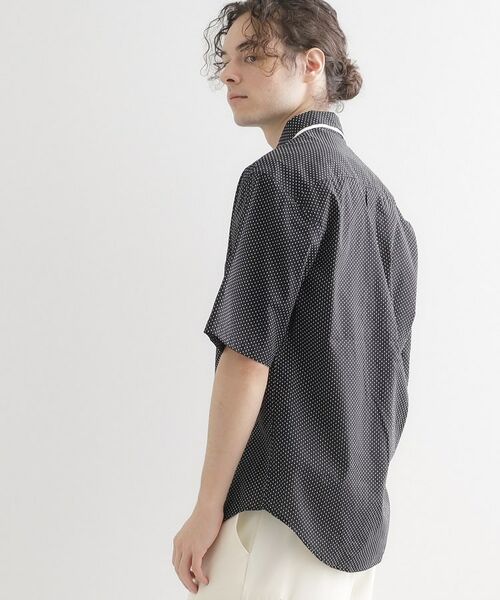 tk.TAKEO KIKUCHI / ティーケー タケオキクチ シャツ・ブラウス | 2枚衿ドット柄シャツ | 詳細5