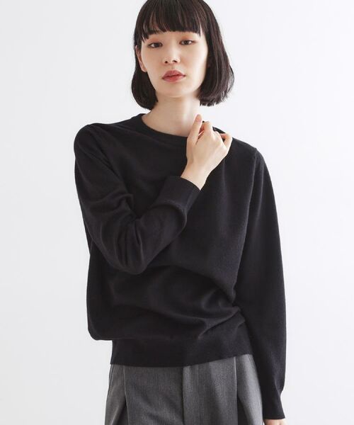 tk.TAKEO KIKUCHI / ティーケー タケオキクチ ニット・セーター | ハイゲージコンパクトニットクルー | 詳細13