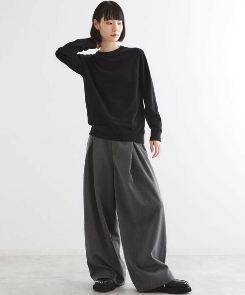 tk.TAKEO KIKUCHI / ティーケー タケオキクチ ニット・セーター | ハイゲージコンパクトニットクルー | 詳細14