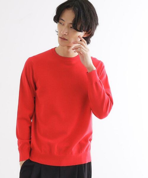 tk.TAKEO KIKUCHI / ティーケー タケオキクチ ニット・セーター | ハイゲージコンパクトニットクルー | 詳細16