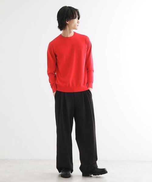 tk.TAKEO KIKUCHI / ティーケー タケオキクチ ニット・セーター | ハイゲージコンパクトニットクルー | 詳細18