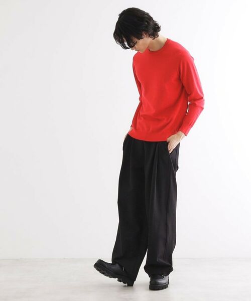 tk.TAKEO KIKUCHI / ティーケー タケオキクチ ニット・セーター | ハイゲージコンパクトニットクルー | 詳細19