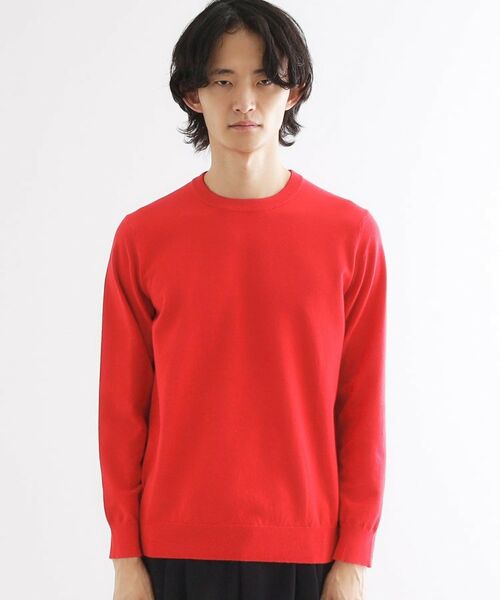 tk.TAKEO KIKUCHI / ティーケー タケオキクチ ニット・セーター | ハイゲージコンパクトニットクルー | 詳細23