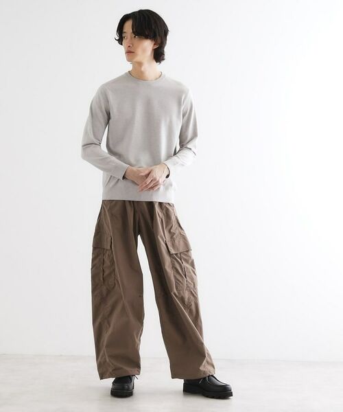 tk.TAKEO KIKUCHI / ティーケー タケオキクチ ニット・セーター | ハイゲージコンパクトニットクルー | 詳細4