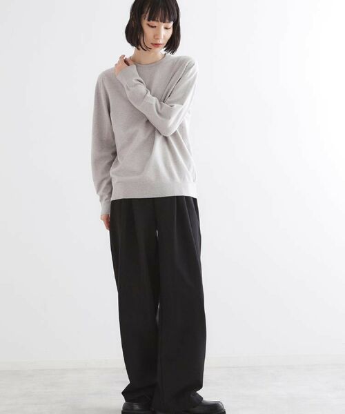 tk.TAKEO KIKUCHI / ティーケー タケオキクチ ニット・セーター | ハイゲージコンパクトニットクルー | 詳細7