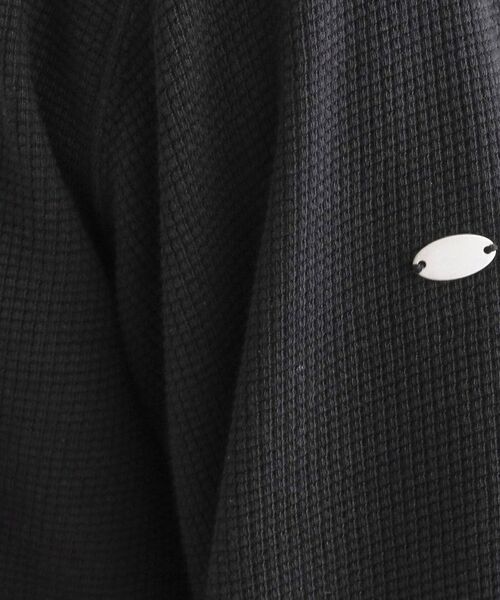 tk.TAKEO KIKUCHI / ティーケー タケオキクチ カットソー | ワッフル＆スムースプレートヘンリーカットソー | 詳細16