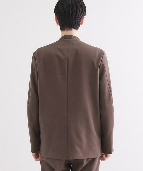 tk.TAKEO KIKUCHI / ティーケー タケオキクチ ノーカラージャケット | 【セットアップ対応】360度ストレッチノーカラージャケット | 詳細16