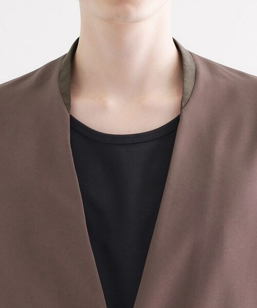 tk.TAKEO KIKUCHI / ティーケー タケオキクチ ノーカラージャケット | 【セットアップ対応】360度ストレッチノーカラージャケット | 詳細17