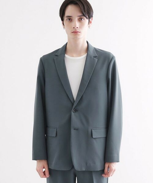 tk.TAKEO KIKUCHI / ティーケー タケオキクチ テーラードジャケット | 【セットアップ対応】360度ストレッチテーラードジャケット | 詳細14