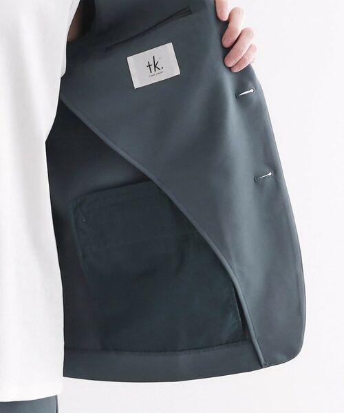 tk.TAKEO KIKUCHI / ティーケー タケオキクチ テーラードジャケット | 【セットアップ対応】360度ストレッチテーラードジャケット | 詳細21