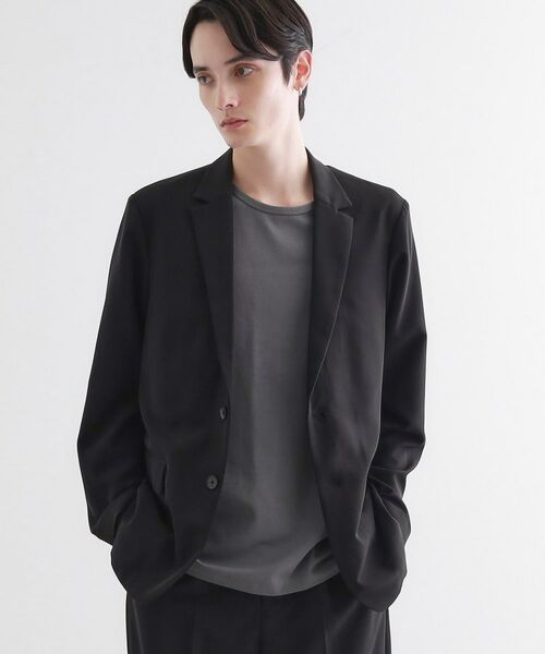 tk. TAKEO KIKUCHI/ティーケー タケオキクチ 【セットアップ対応】360度ストレッチテーラードジャケット ブラック(019) 04(LL) tk. TAKEO KIKUCHI/ティーケー タケオキクチ 【セットアップ対応】360度ストレッチテーラードジャケット ブラック(019) 04(LL)