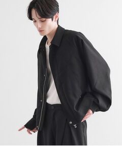 tk.TAKEO KIKUCHI / ティーケー タケオキクチ レザーブルゾン・ジャケット | カーブシームフライトブルゾン