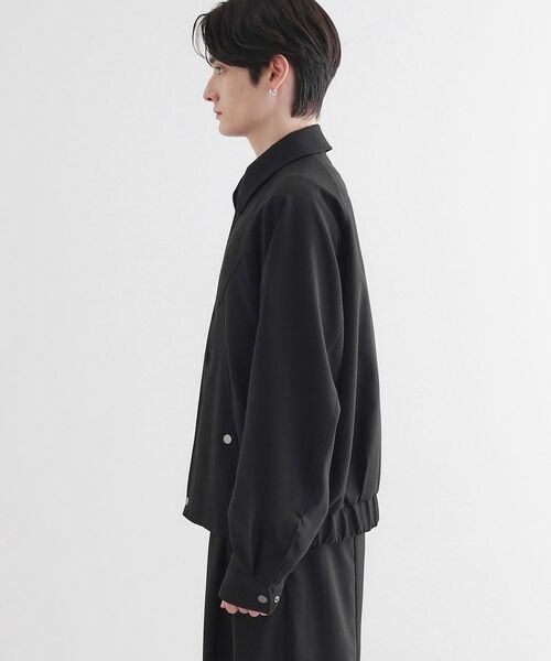 tk.TAKEO KIKUCHI / ティーケー タケオキクチ レザーブルゾン・ジャケット | カーブシームフライトブルゾン | 詳細11