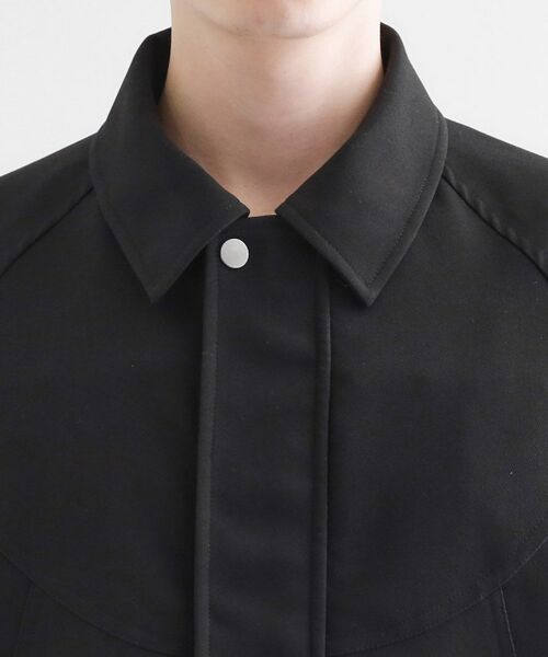 tk.TAKEO KIKUCHI / ティーケー タケオキクチ レザーブルゾン・ジャケット | カーブシームフライトブルゾン | 詳細13