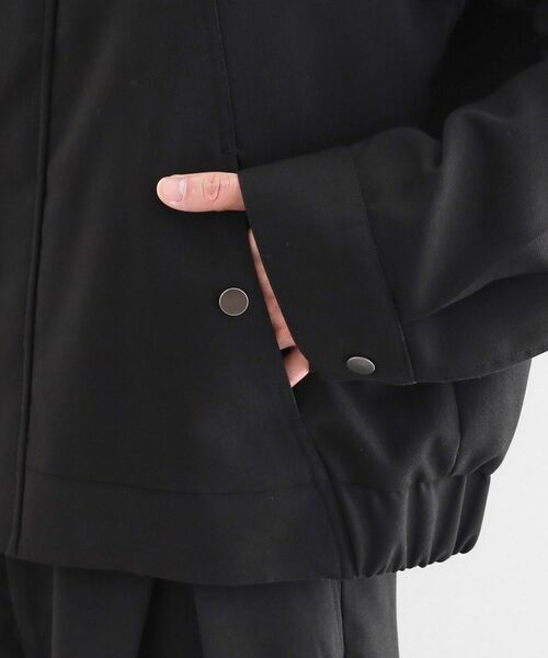 tk.TAKEO KIKUCHI / ティーケー タケオキクチ レザーブルゾン・ジャケット | カーブシームフライトブルゾン | 詳細15