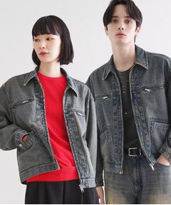 yukiemon　おまもりGジャンデニムジャケット M yukiemon お守りジージャン