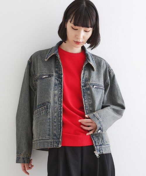 tk.TAKEO KIKUCHI / ティーケー タケオキクチ Gジャン・デニムジャケット | デニムブルゾン | 詳細13