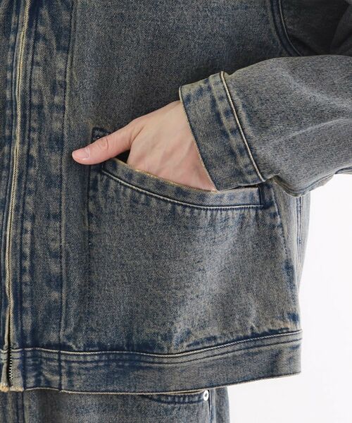 tk.TAKEO KIKUCHI / ティーケー タケオキクチ Gジャン・デニムジャケット | デニムブルゾン | 詳細22