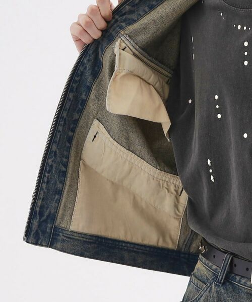 tk.TAKEO KIKUCHI / ティーケー タケオキクチ Gジャン・デニムジャケット | デニムブルゾン | 詳細24