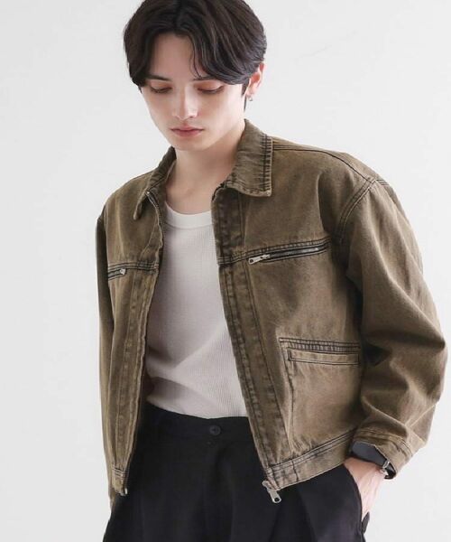 tk.TAKEO KIKUCHI / ティーケー タケオキクチ Gジャン・デニムジャケット | デニムブルゾン | 詳細26