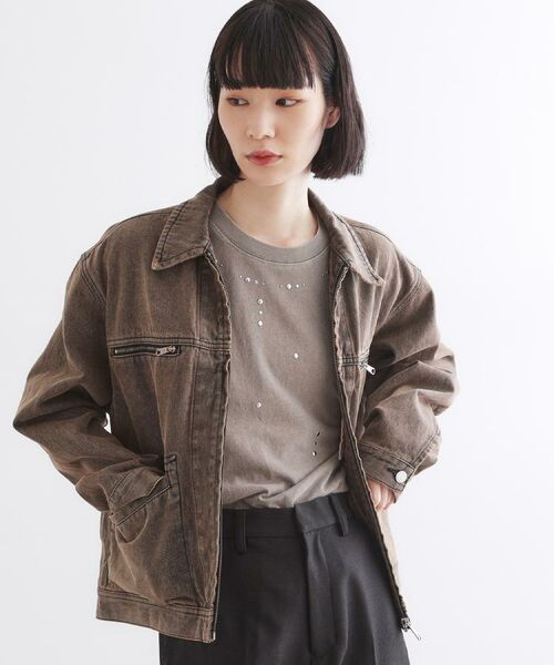 tk.TAKEO KIKUCHI / ティーケー タケオキクチ Gジャン・デニムジャケット | デニムブルゾン | 詳細6