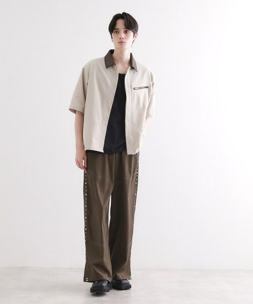 tk.TAKEO KIKUCHI / ティーケー タケオキクチ パンツ | スタッズスラックス | 詳細10