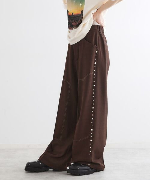 tk.TAKEO KIKUCHI / ティーケー タケオキクチ パンツ | スタッズスラックス | 詳細13