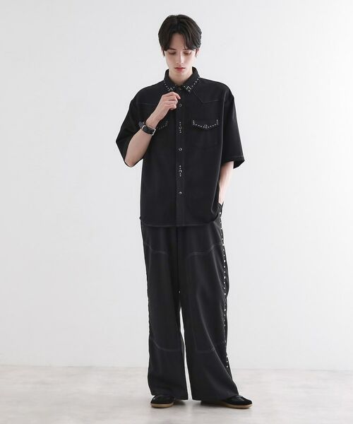 tk.TAKEO KIKUCHI / ティーケー タケオキクチ パンツ | スタッズスラックス | 詳細4