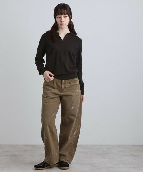 tk.TAKEO KIKUCHI / ティーケー タケオキクチ パンツ | バレルシルエットパンツ（デニム＆カラーパンツ） | 詳細20