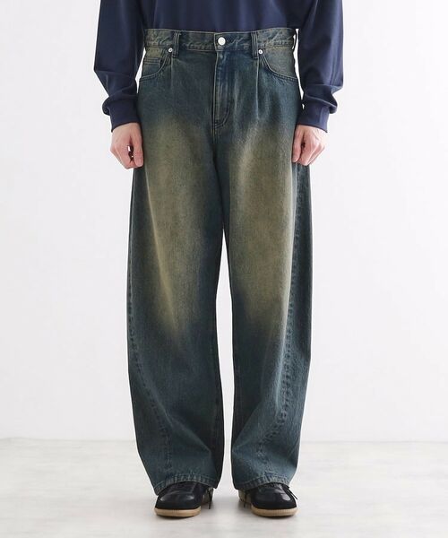 tk.TAKEO KIKUCHI / ティーケー タケオキクチ パンツ | バレルシルエットパンツ（デニム＆カラーパンツ） | 詳細26