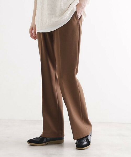 tk.TAKEO KIKUCHI / ティーケー タケオキクチ パンツ | フレアスラックス(ブラウン(043))