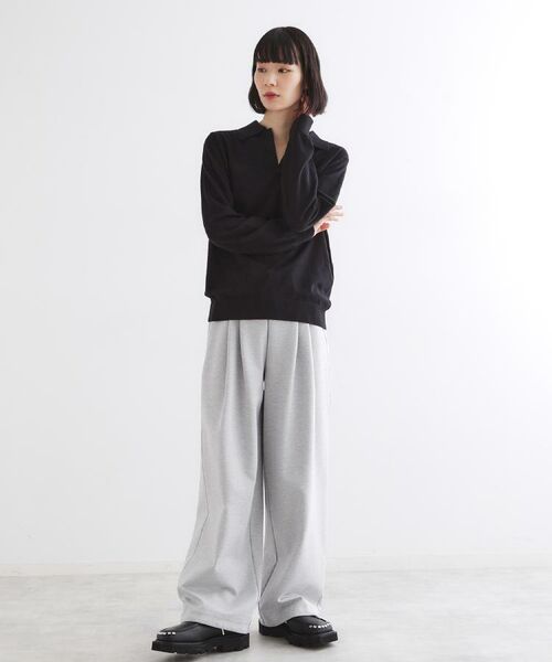 tk.TAKEO KIKUCHI / ティーケー タケオキクチ パンツ | バギーダンボールスウェットパンツ | 詳細12