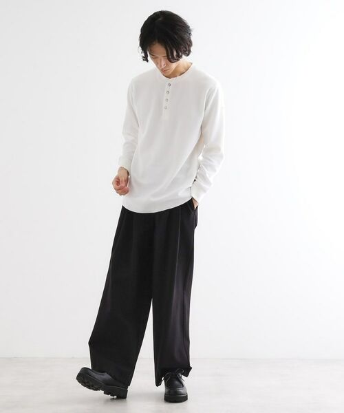 tk.TAKEO KIKUCHI / ティーケー タケオキクチ パンツ | バギーダンボールスウェットパンツ | 詳細3