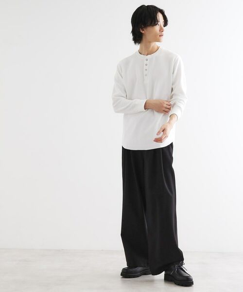 tk.TAKEO KIKUCHI / ティーケー タケオキクチ パンツ | バギーダンボールスウェットパンツ | 詳細4