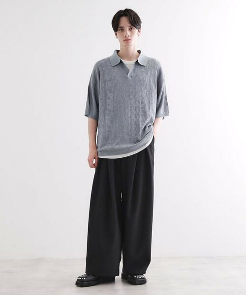 tk.TAKEO KIKUCHI / ティーケー タケオキクチ パンツ | グランパバギースラックス | 詳細7