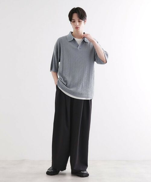 tk.TAKEO KIKUCHI / ティーケー タケオキクチ パンツ | グランパバギースラックス | 詳細8