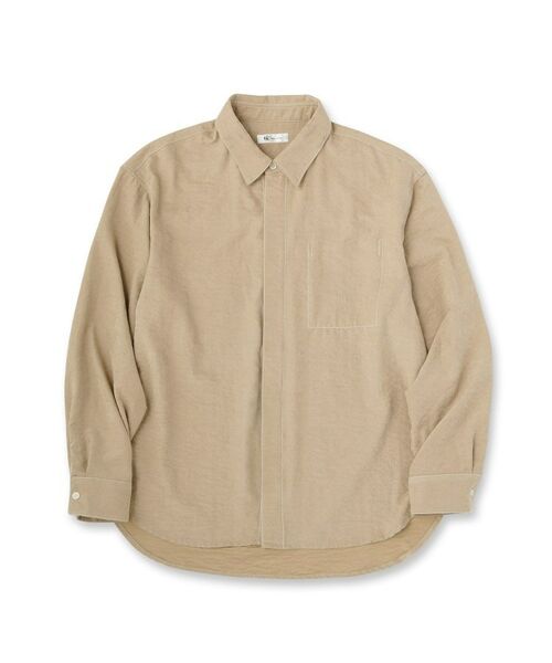 tk.TAKEO KIKUCHI / ティーケー タケオキクチ シャツ・ブラウス | ビンテージフィブリルライクシャツ | 詳細1