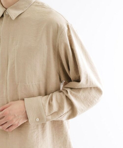 tk.TAKEO KIKUCHI / ティーケー タケオキクチ シャツ・ブラウス | ビンテージフィブリルライクシャツ | 詳細18