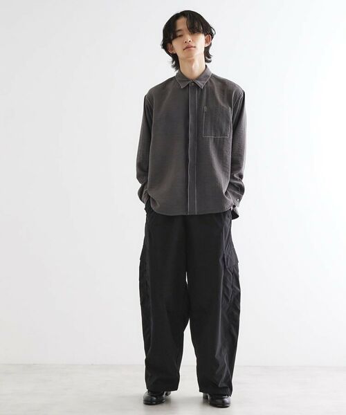 tk.TAKEO KIKUCHI / ティーケー タケオキクチ シャツ・ブラウス | ビンテージフィブリルライクシャツ | 詳細4