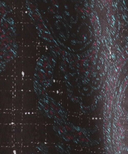 tk.TAKEO KIKUCHI / ティーケー タケオキクチ シャツ・ブラウス | 【ネクタイ付】チェックオンペイズリージャカードシャツ | 詳細15