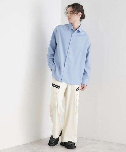 tk.TAKEO KIKUCHI / ティーケー タケオキクチ シャツ・ブラウス | TR長袖シャツ | 詳細11